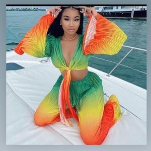 Top and pant set